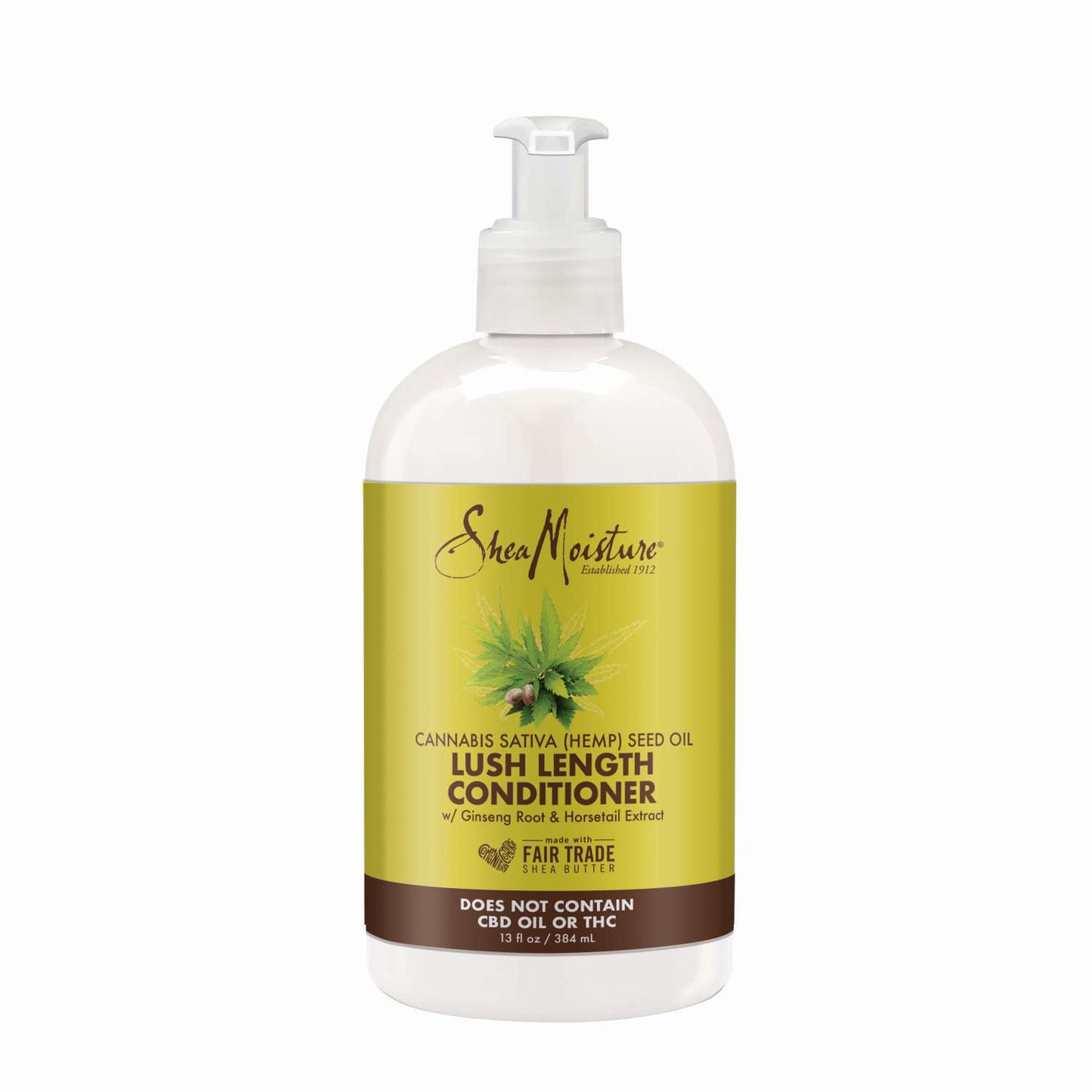 Acondicionador de longitud exuberante con aceite de semilla de cáñamo Cannabis Sativa Shea Moisture