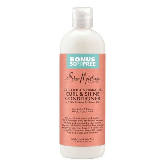 Shea Moisture Coconut  Hibiscus Curl  Shine Conditioner