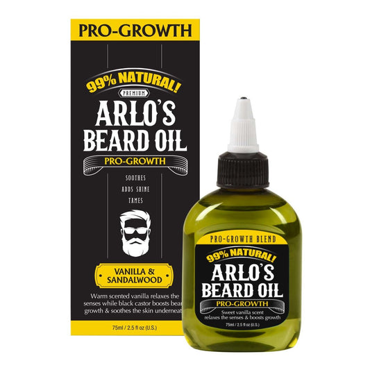 Arlos Beard Oil Pro Growth Vanilla Sandalwood 75 Ml