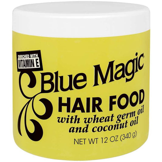 Alimento para el cabello mágico azul