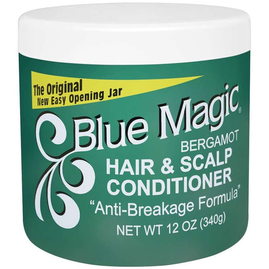 Blue Magic Bergamota Cabello Cuero Cabelludo Verde