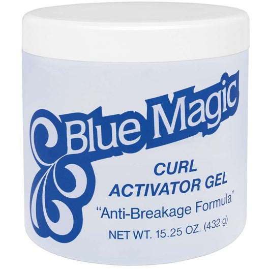 Activador de gel mágico azul transparente