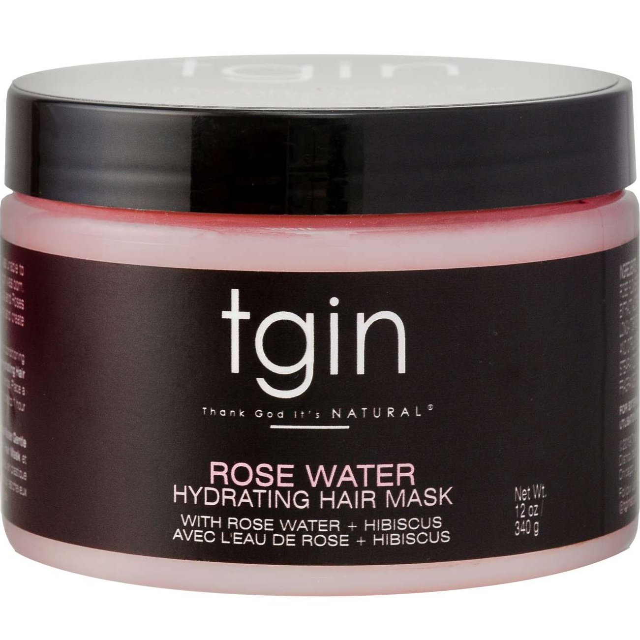 Mascarilla capilar hidratante de agua de rosas Tgin