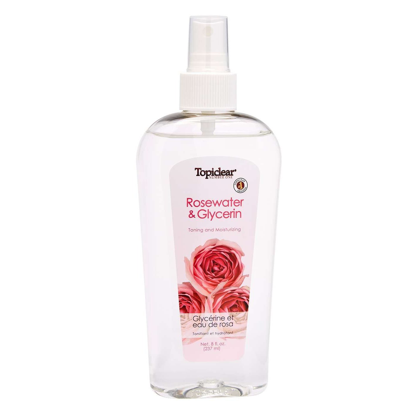 Topiclear Glicerina Pura Con Agua De Rosas