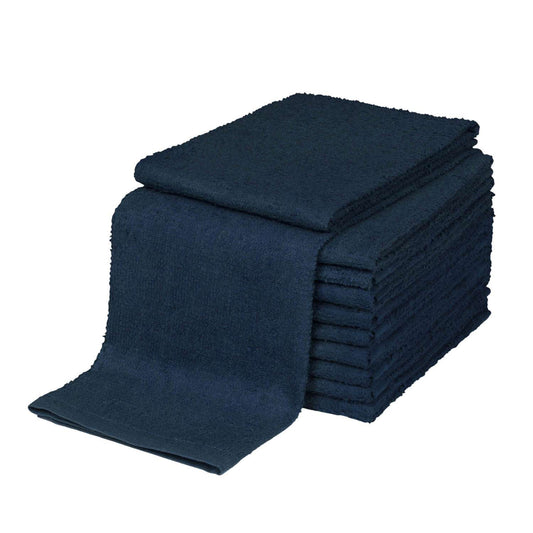 Towel M Dark Blue 12Pcbag