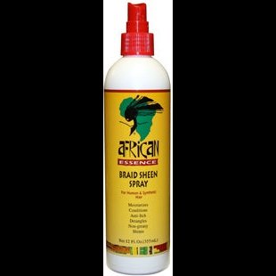 Spray de brillo para trenzas African Essence