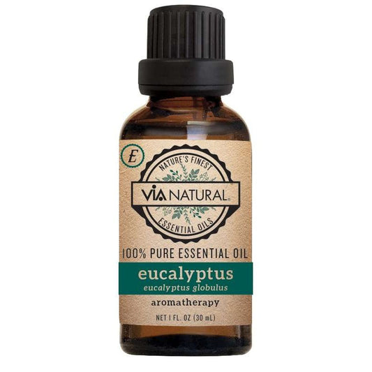 Via Natural 100 Percent Pure Oil  Eucalyptus