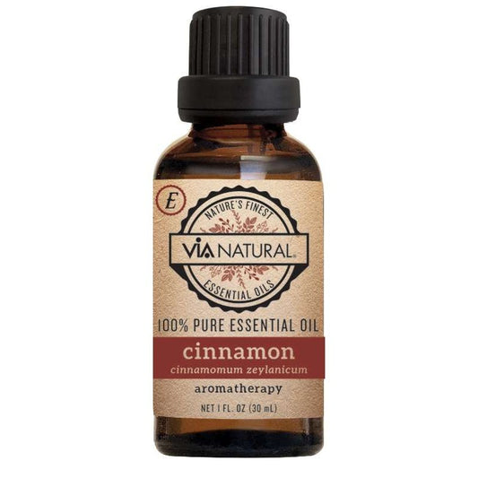 Via Natural 100 Percent Pure Oil  Cinnamon
