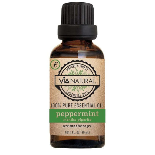 Via Natural 100 Percent Pure Oil  Peppermint
