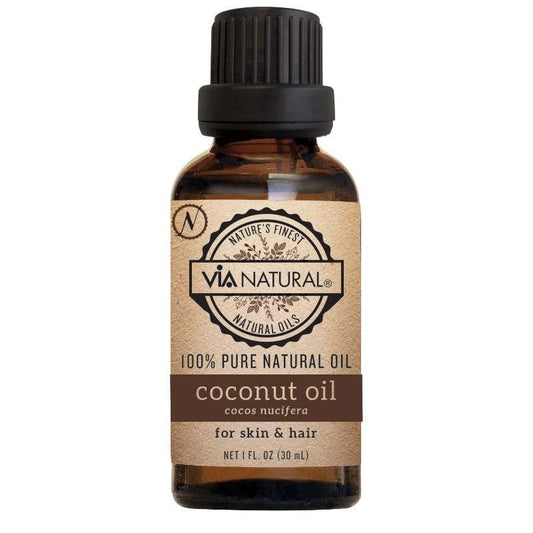 Via Natural 100 Percent Pure Oil  Coconut