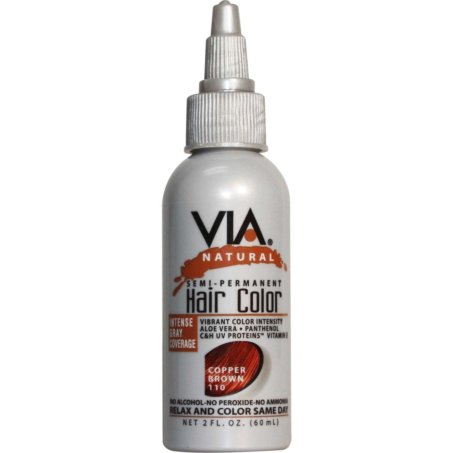 Via Natural Hair Color  110 Copper Brown