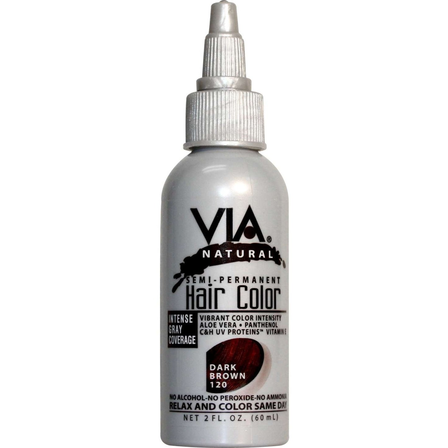 Via Natural Hair Color  120 Dark Brn