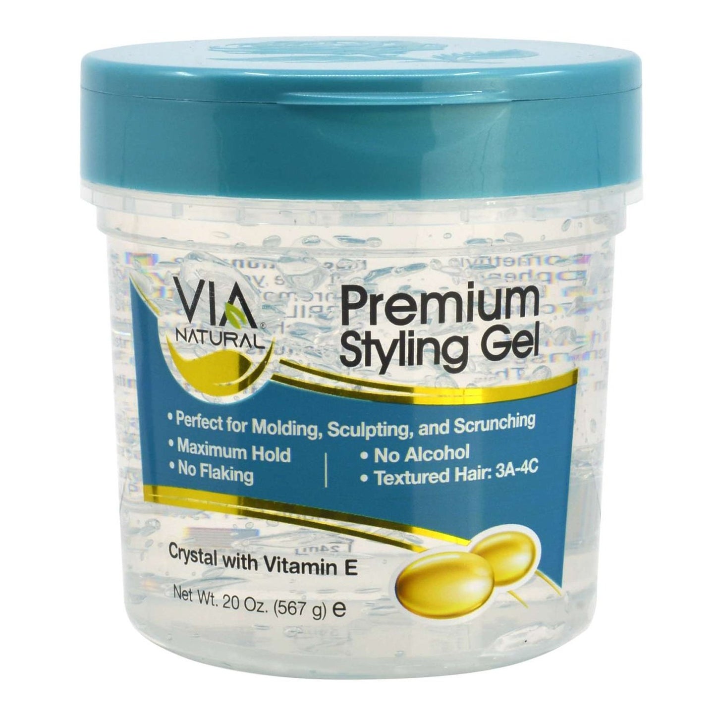 Via Premium Styling Gel Crystal con vitamina E