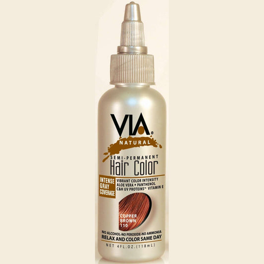 Via Natural Hair Color 110 Copper Brown