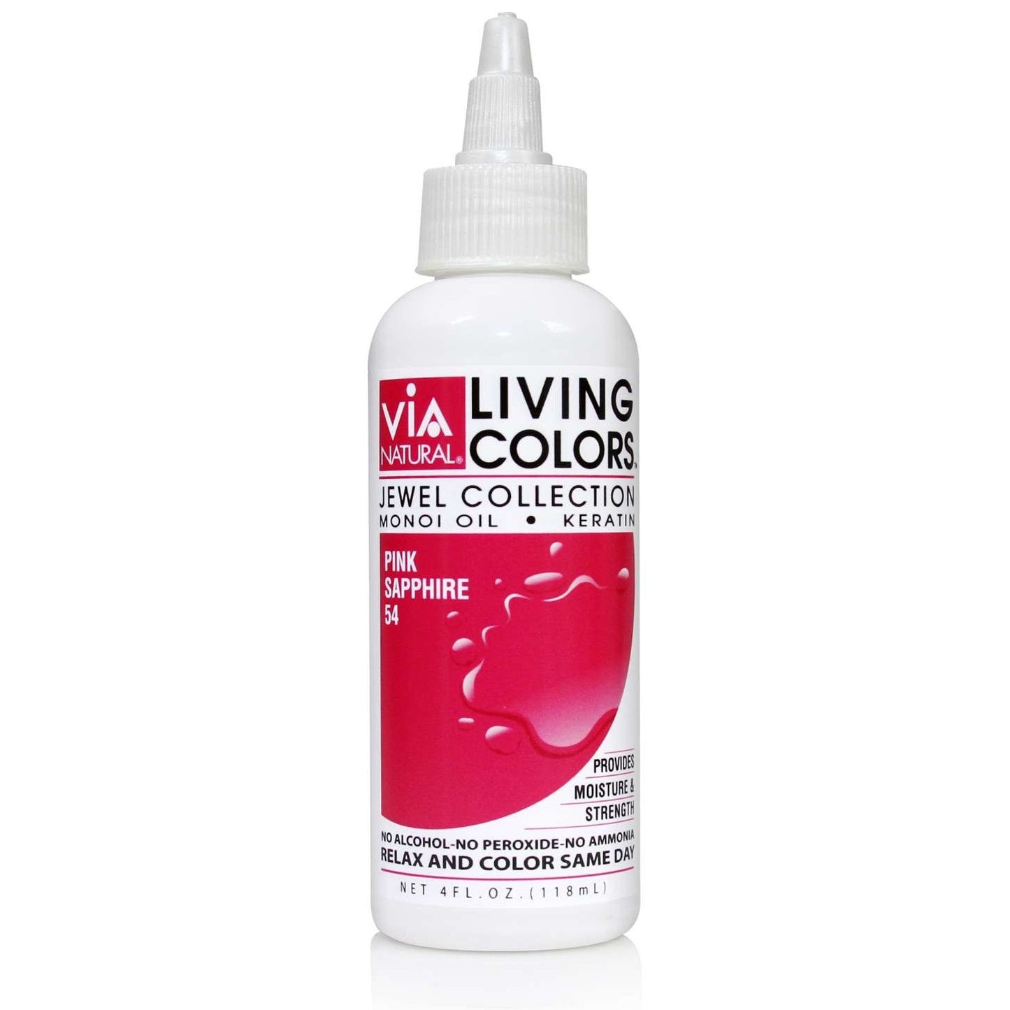 Via Living Hair Color 054 Pink Sapphi