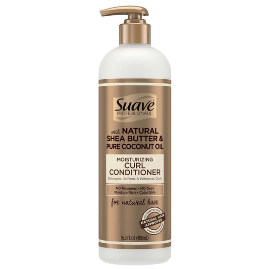 Suave With Natural Shea Butter  Pure Coconut Oil Moisturizing Curl Conditioner