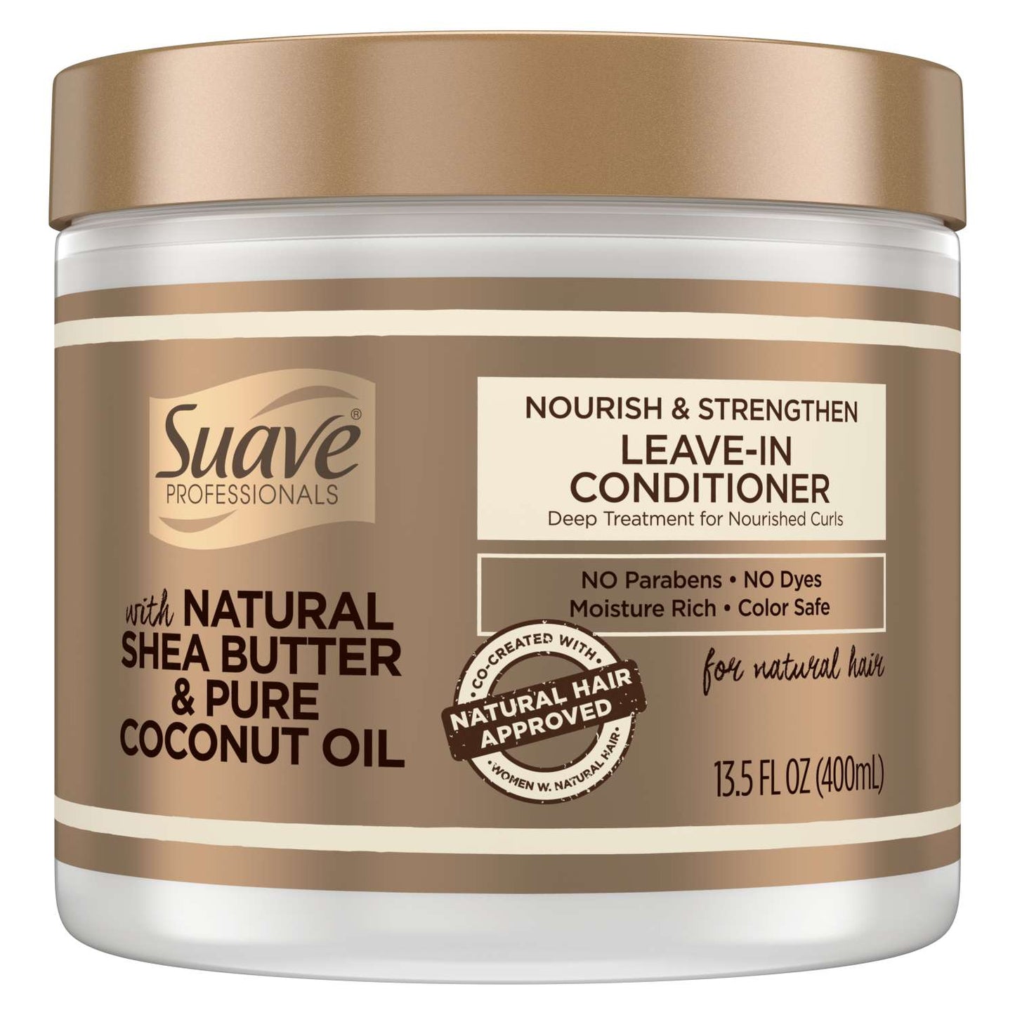Suave With Natural Shea Butter  Pure Coconut Oil Leave-In Conditioner