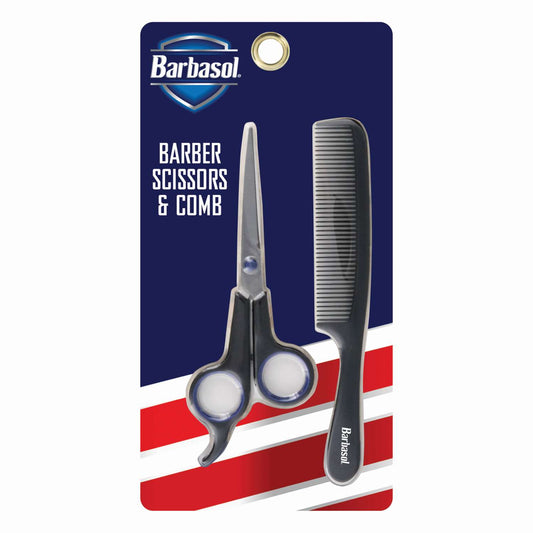 Set Tijeras Y Peine De Peluquero Barbasol