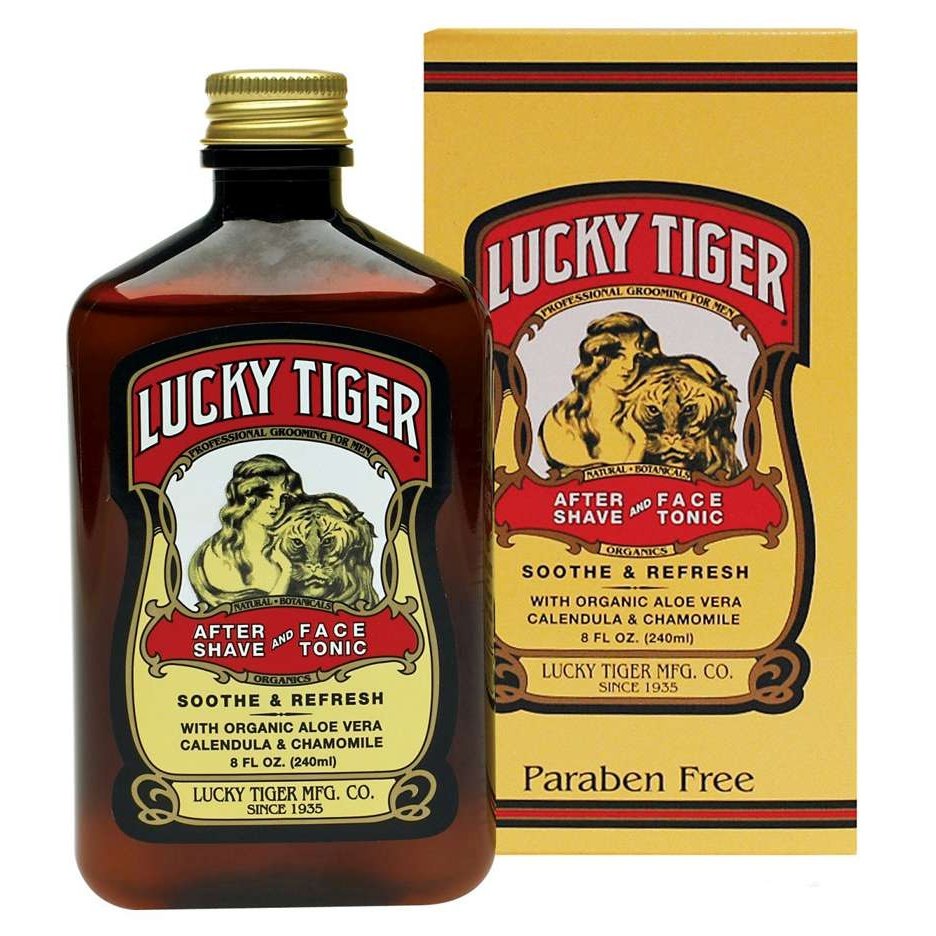 Tónico facial para después del afeitado Lucky Tiger